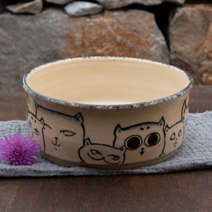 Bowl for catlovers 16,5 x 7 cm