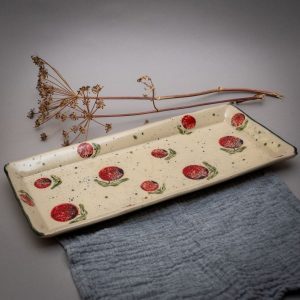 Tray oblong higher